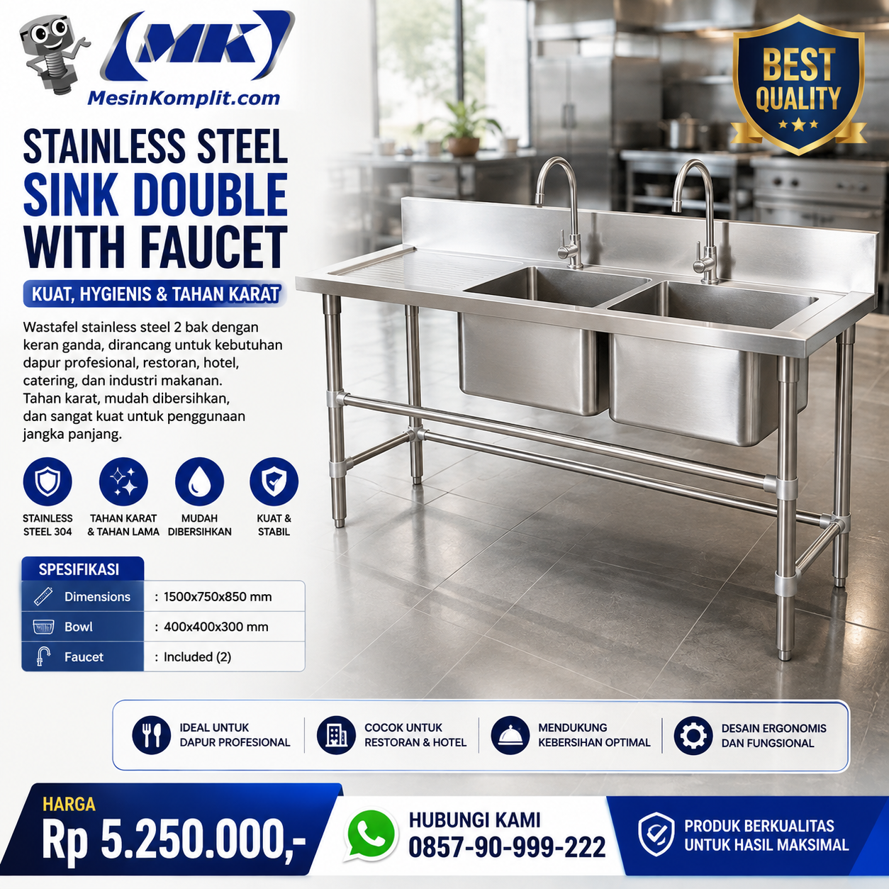 Sink Cuci Stainless ...